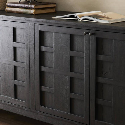 Four Hands - Berman - Alessio Sideboard - Smoked Black - 245348-002 veiw 10