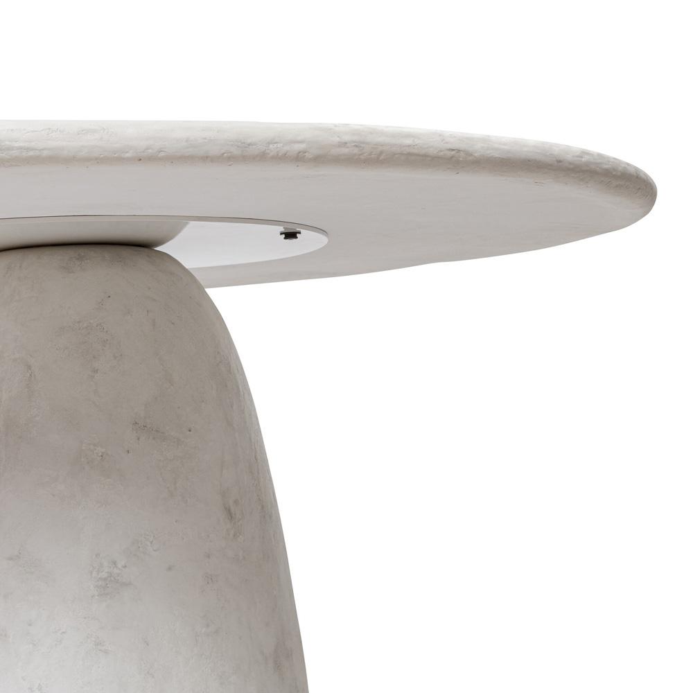 Four Hands - Chandler - Janice Dining Table - Textured Lunar Concrete - 240106-004 veiw 6