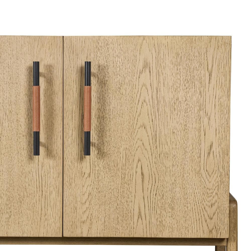 Four Hands - Filmore - Rosedale Media Console - Chaps Sand - Yucca Oak Veneer - 108672-003 veiw 6