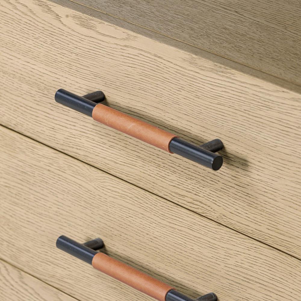 Four Hands - Filmore - Rosedale Media Console - Chaps Sand - Yucca Oak Veneer - 108672-003 veiw 8