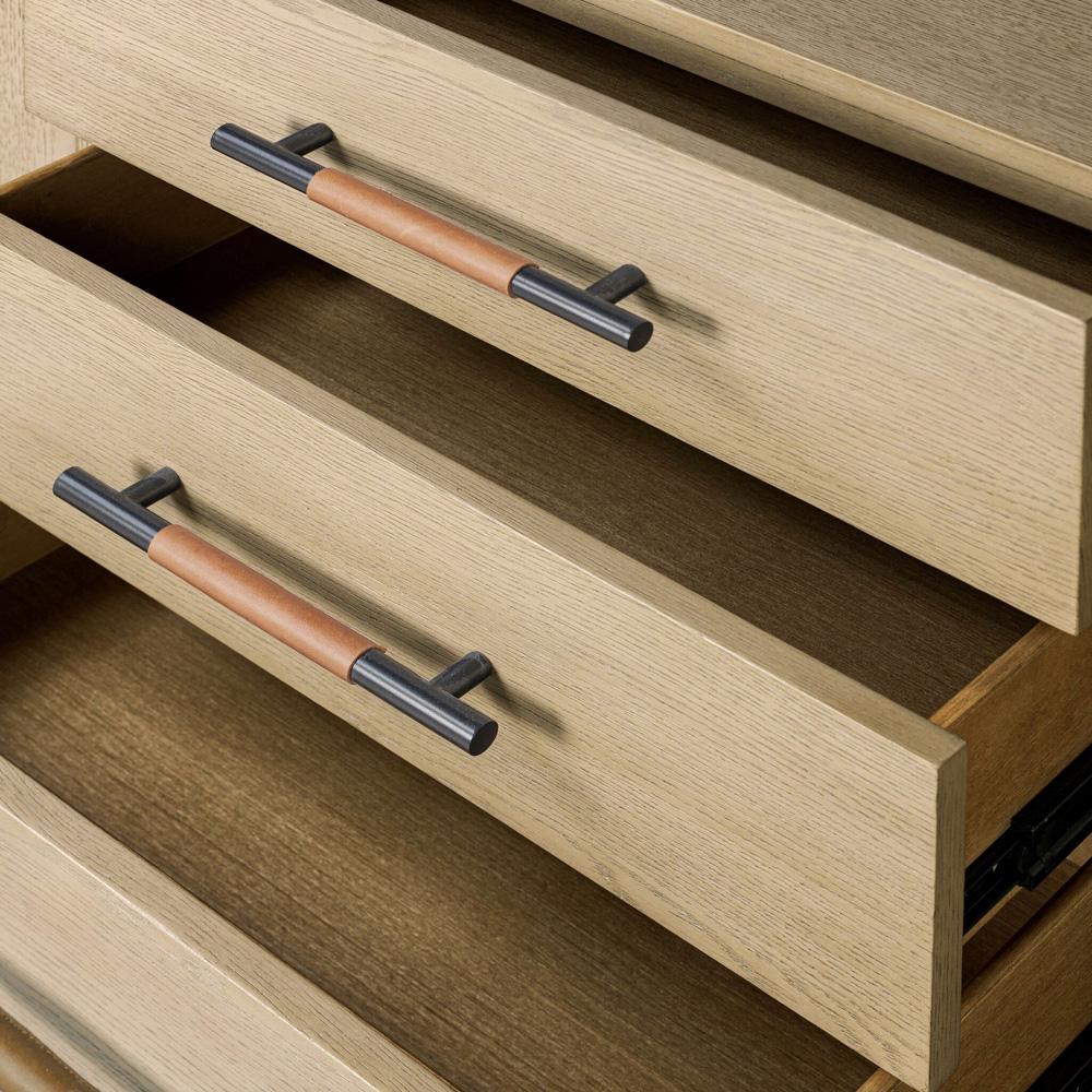 Four Hands - Filmore - Rosedale Media Console - Chaps Sand - Yucca Oak Veneer - 108672-003 veiw 11