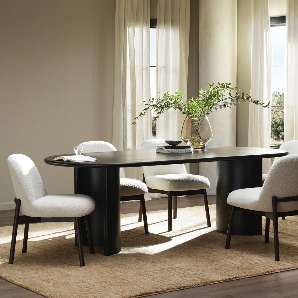 Four Hands - Haiden - Paden Dining Table - Aged Black Acacia - 105188-004 veiw 9