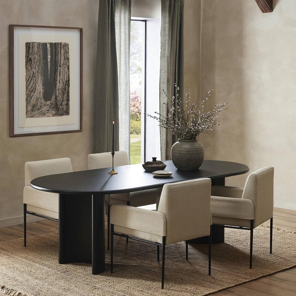 Four Hands - Haiden - Paden Dining Table - Aged Black Acacia - 105188-004 veiw 10