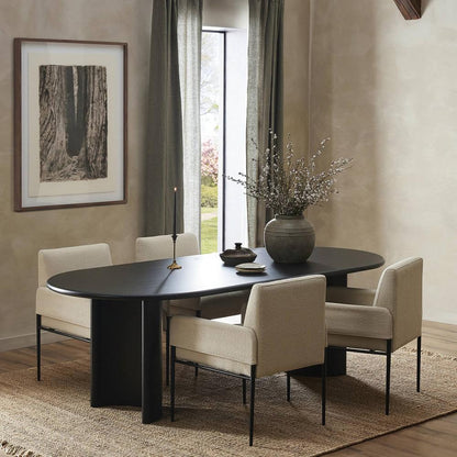 Four Hands - Haiden - Paden Dining Table - Aged Black Acacia - 105188-004 veiw 10
