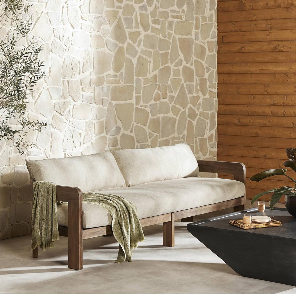 Four Hands - Pembrook - Jackson Outdoor Sofa - Ellor Beige - 242897-005 veiw 11