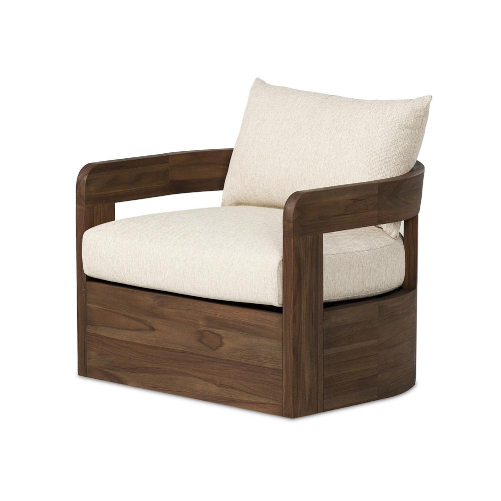 Four Hands - Pembrook - Jackson Outdoor Swivel Chair - Ellor Beige - 245780-004 veiw 1
