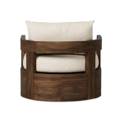 Four Hands - Pembrook - Jackson Outdoor Swivel Chair - Ellor Beige - 245780-004 veiw 5