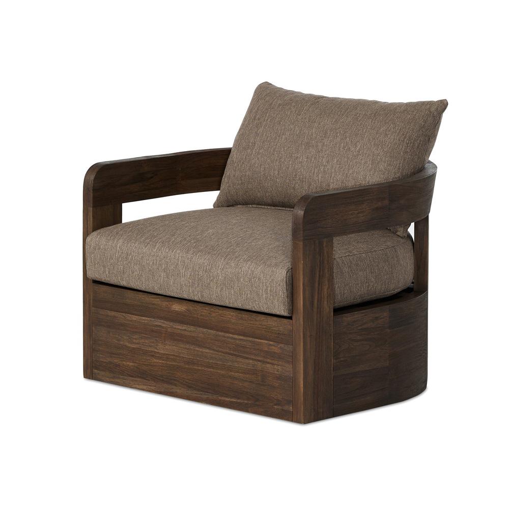 Four Hands - Pembrook - Jackson Outdoor Swivel Chair - Ellor Brown - 245780-003 veiw 1