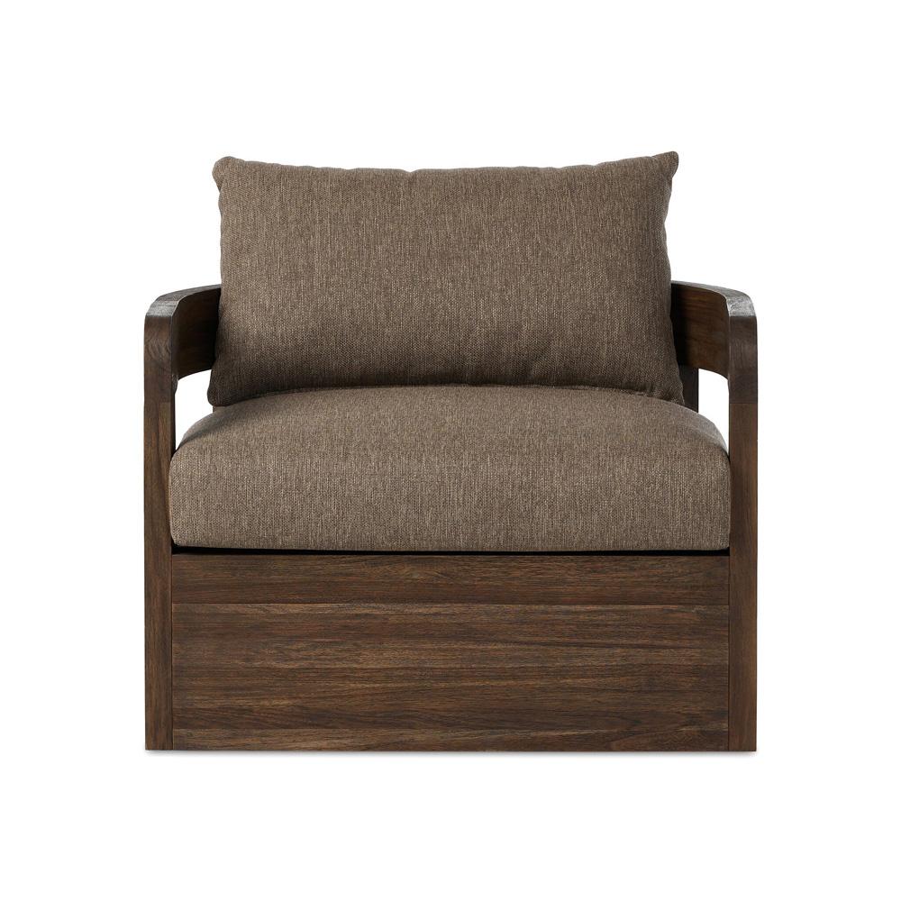 Four Hands - Pembrook - Jackson Outdoor Swivel Chair - Ellor Brown - 245780-003 veiw 2