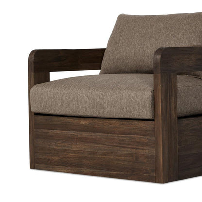 Four Hands - Pembrook - Jackson Outdoor Swivel Chair - Ellor Brown - 245780-003 veiw 8