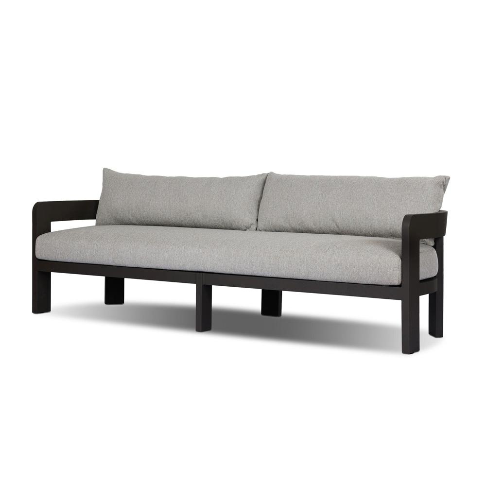 Four Hands - Pembrook - Jackson Outdoor Metal Sofa - Concha Fog - 247453-002 veiw 1