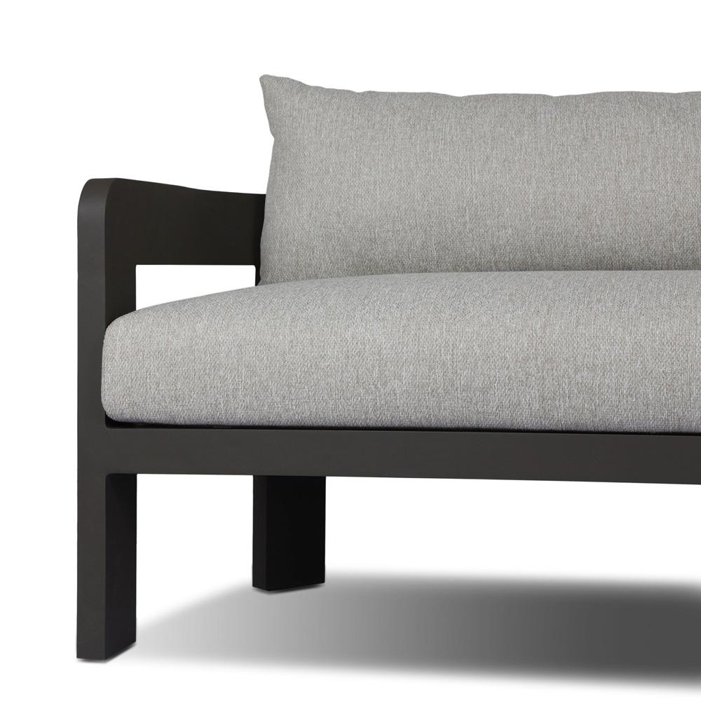 Four Hands - Pembrook - Jackson Outdoor Metal Sofa - Concha Fog - 247453-002 veiw 9