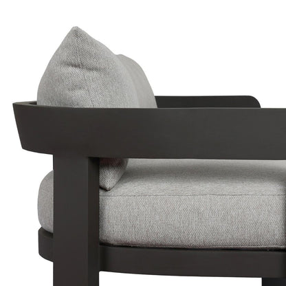 Four Hands - Pembrook - Jackson Outdoor Metal Sofa - Concha Fog - 247453-002 veiw 10