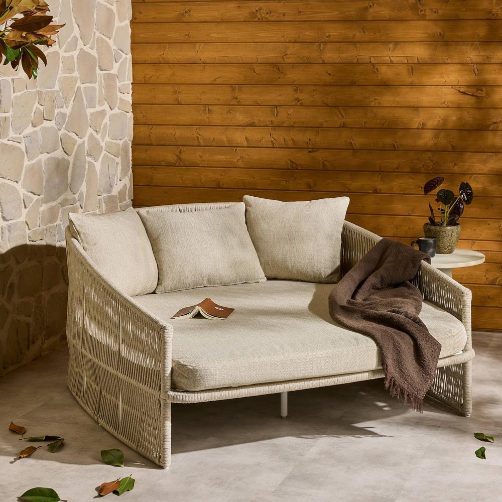 Four Hands - Solano - Porto Outdoor Daybed - Faye Sand - 227910-001 veiw 12