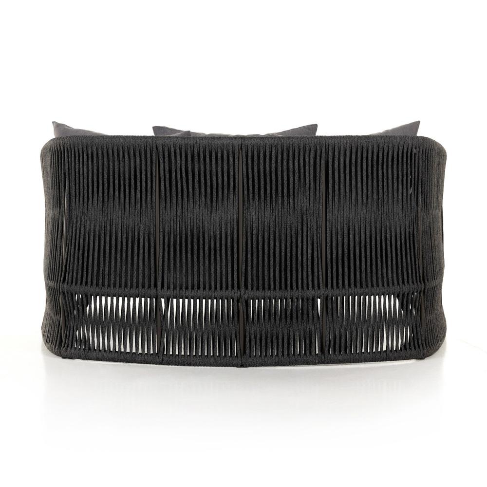 Four Hands - Solano - Porto Outdoor Daybed - Venao Charcoal - 227910-002 veiw 4