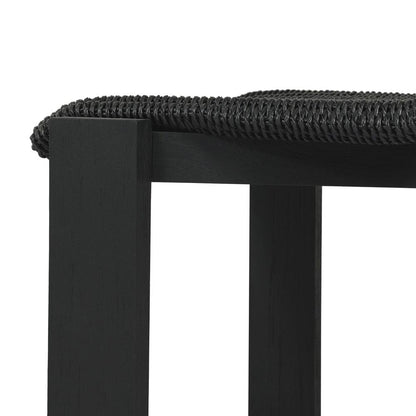Four Hands - Duvall - Roxy Outdoor Dining Chair - Faux Black Hyacinth - 242406-003 veiw 11