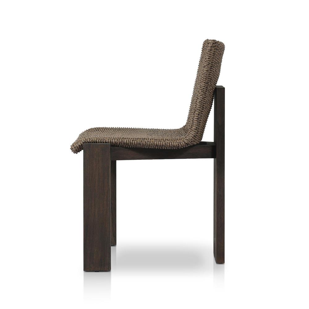 Four Hands - Duvall - Roxy Outdoor Dining Chair - Faux Dark Hyacinth - 242406-001 veiw 3