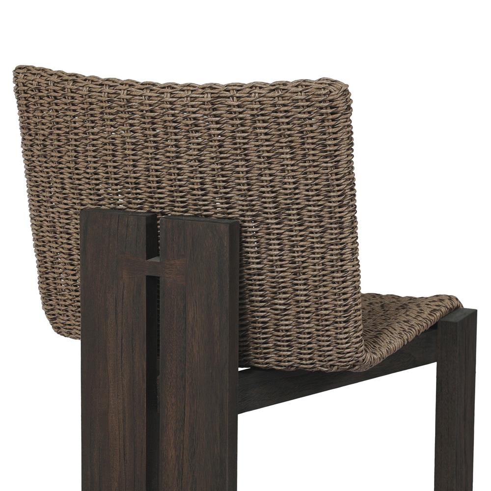 Four Hands - Duvall - Roxy Outdoor Dining Chair - Faux Dark Hyacinth - 242406-001 veiw 6