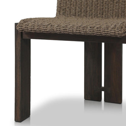 Four Hands - Duvall - Roxy Outdoor Dining Chair - Faux Dark Hyacinth - 242406-001 veiw 7
