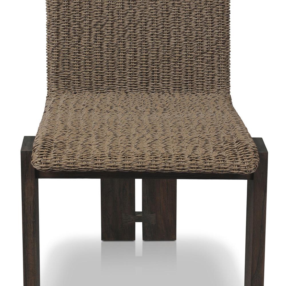 Four Hands - Duvall - Roxy Outdoor Dining Chair - Faux Dark Hyacinth - 242406-001 veiw 9