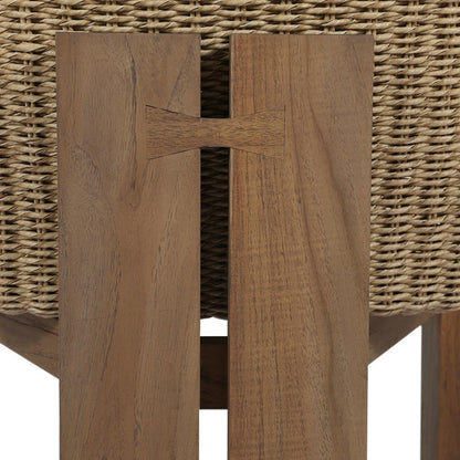 Four Hands - Duvall - Roxy Outdoor Dining Chair - Faux Hyacinth - 242406-002 veiw 10
