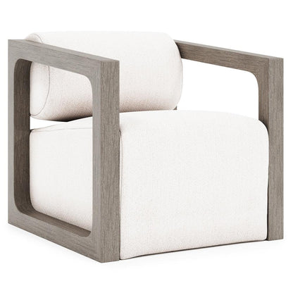 Bernhardt - Leilani Outdoor Swivel Chair - Weathered Teak Finish - O4318SA veiw 1