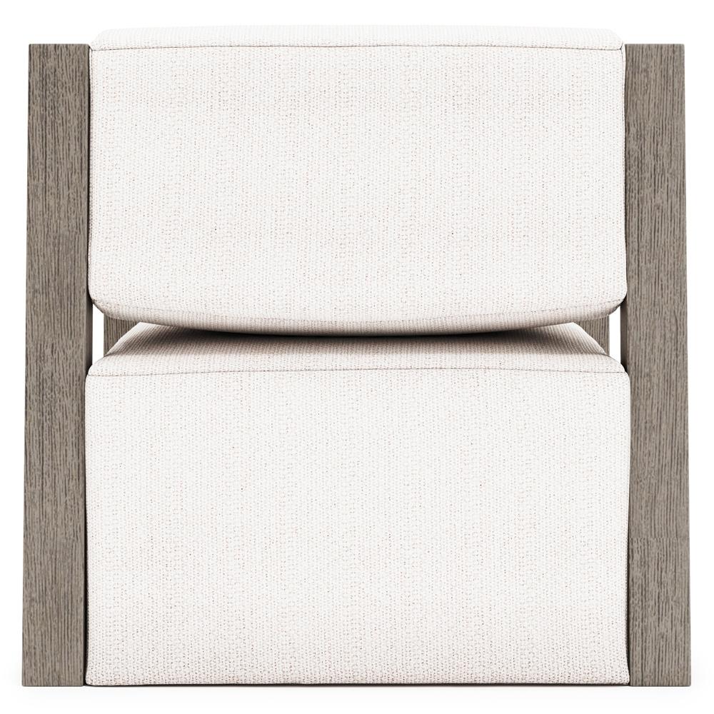 Bernhardt - Leilani Outdoor Swivel Chair - Weathered Teak Finish - O4318SA veiw 4