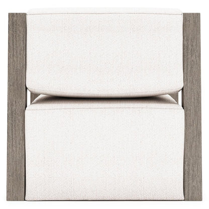 Bernhardt - Leilani Outdoor Swivel Chair - Weathered Teak Finish - O4318SA veiw 4