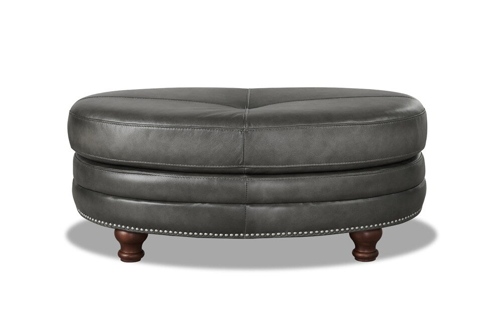 Hydeline - Belfast Ottoman in Ash - 6991-00A-5858 veiw 1