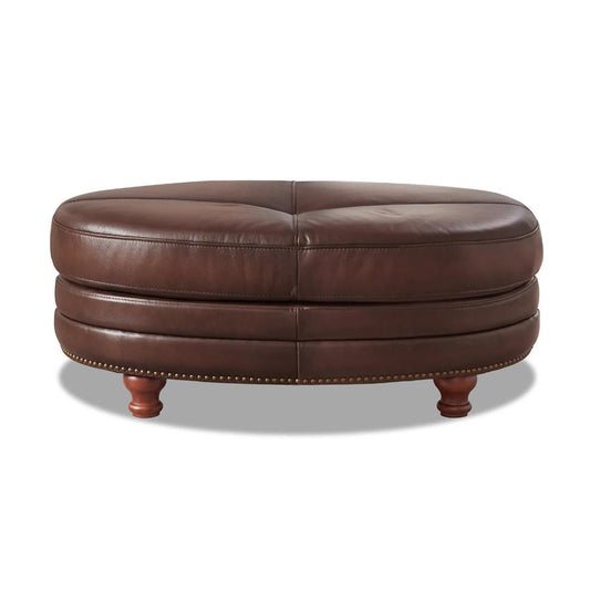 Hydeline - Belfast Ottoman in Caramel - 66991-00V01-LS1868 veiw 1