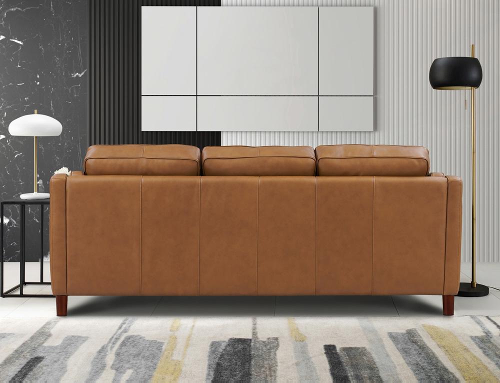 Hydeline - Bella Sofa in Cognac - 69932-30V02-LS2523 veiw 2