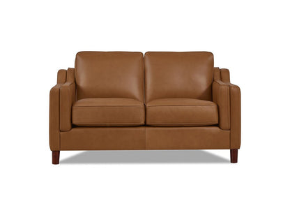 Hydeline - Bella Loveseat in Cognac - 69932-20V02-LS2523 veiw 1