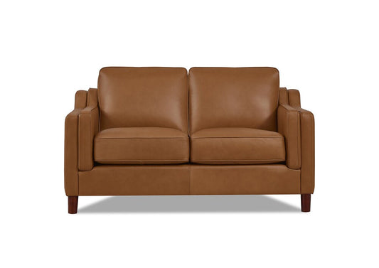 Hydeline - Bella Loveseat in Cognac - 69932-20V02-LS2523 veiw 1