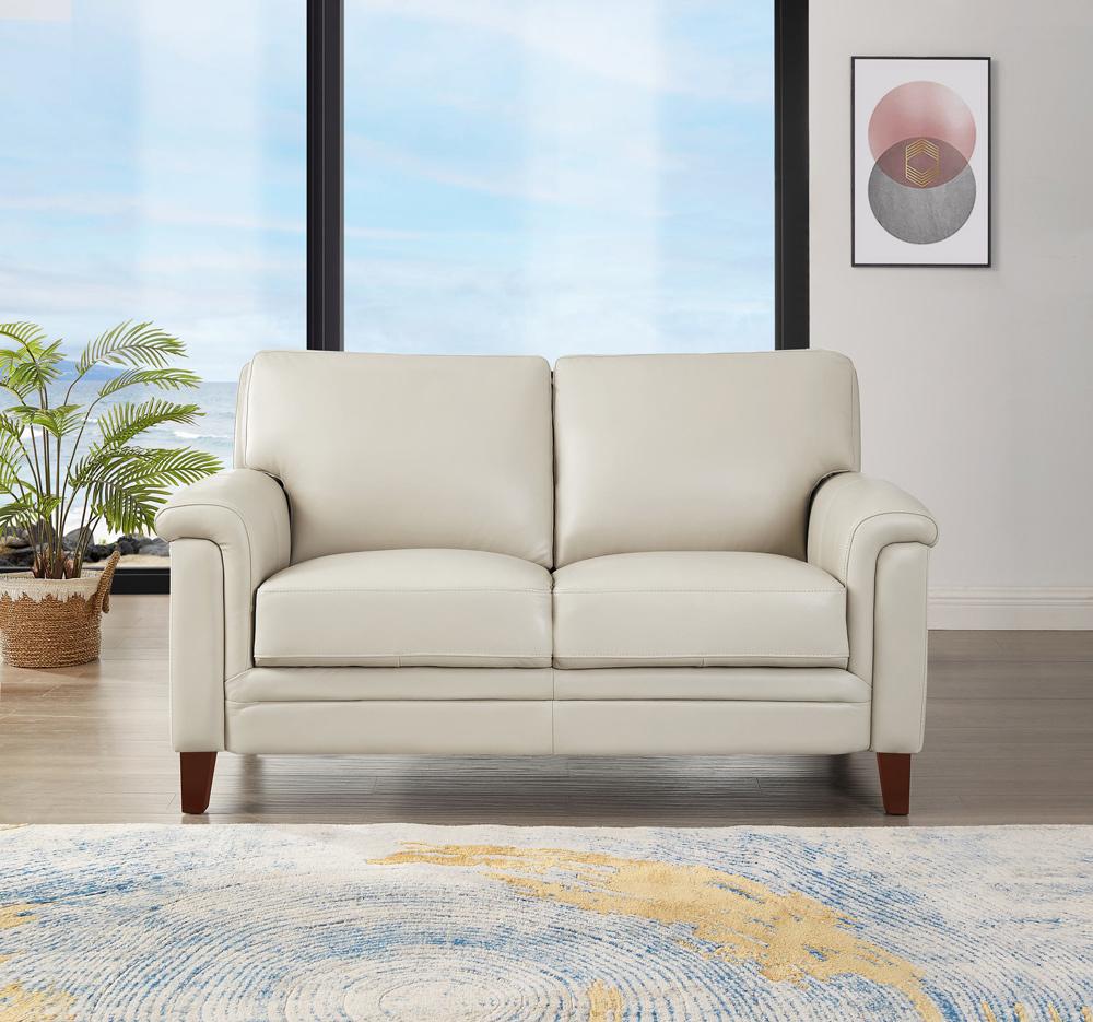 Hydeline - Westcott Loveseat in Vanilla - S091L2-U01-2519 veiw 2