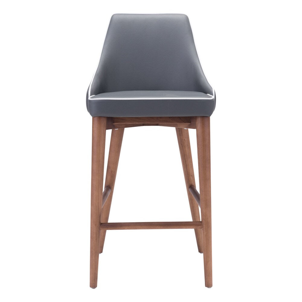 Zuo Modern - Moor Counter Stool Dark Gray - 100280 veiw 3