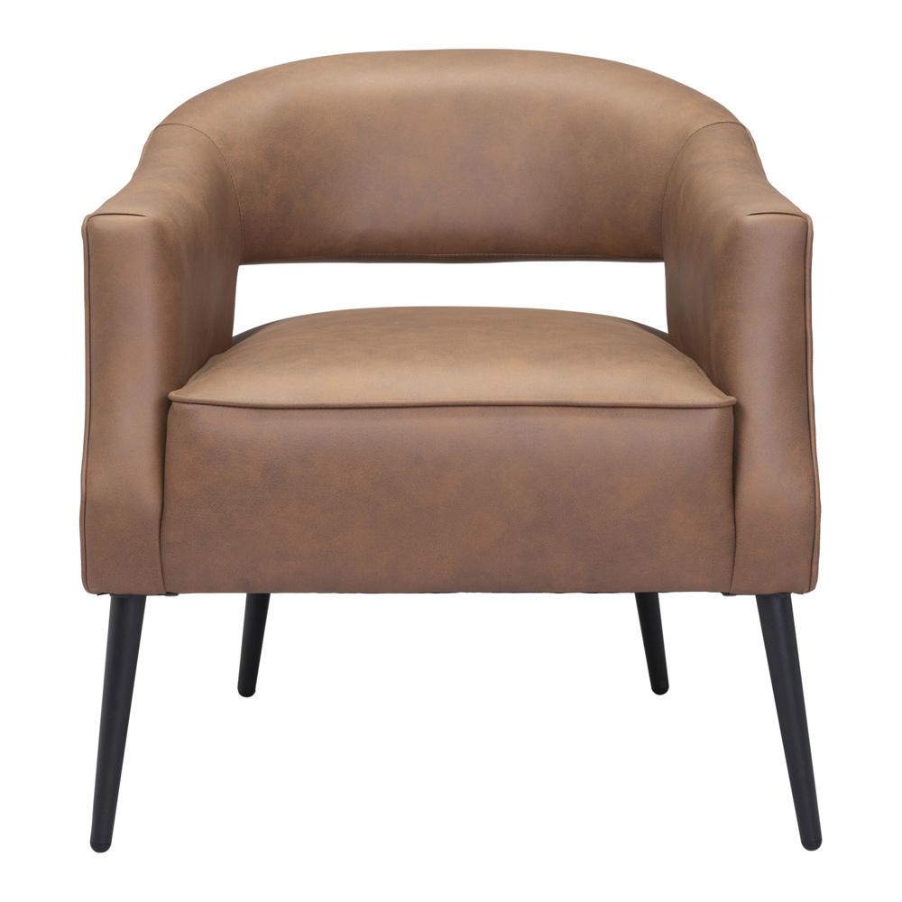 Zuo Modern - Berkeley Accent Chair Vintage Brown - 109051 veiw 3
