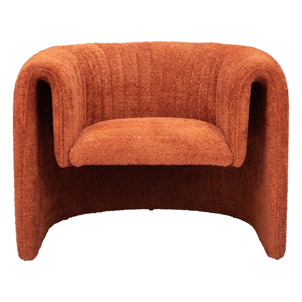 Zuo Modern - Viana Accent Chair Burnt Orange - 110029 veiw 3