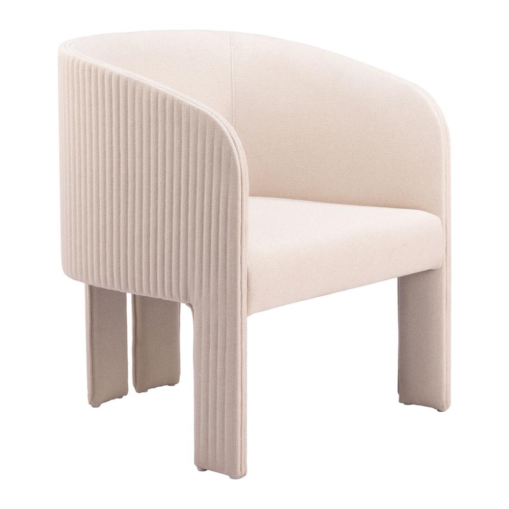 Zuo Modern - Hull Accent Chair Beige - 110106 veiw 1