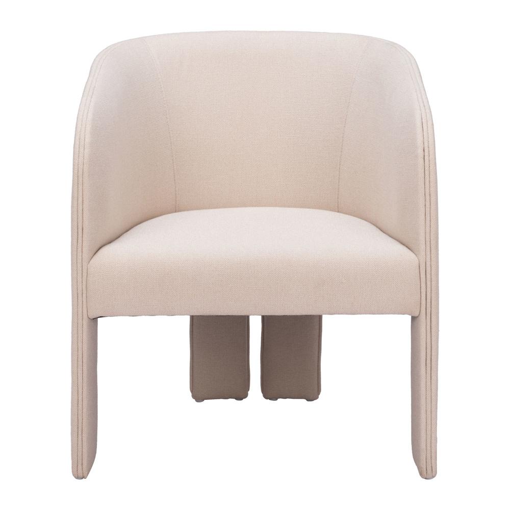 Zuo Modern - Hull Accent Chair Beige - 110106 veiw 3