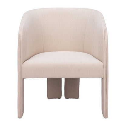 Zuo Modern - Hull Accent Chair Beige - 110106 veiw 3