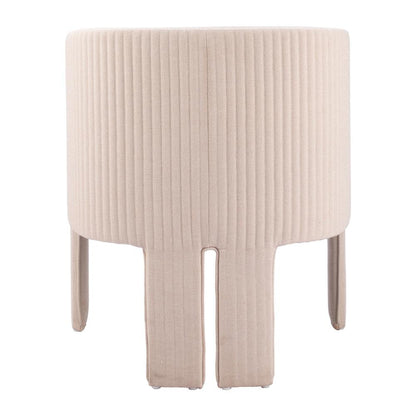 Zuo Modern - Hull Accent Chair Beige - 110106 veiw 4