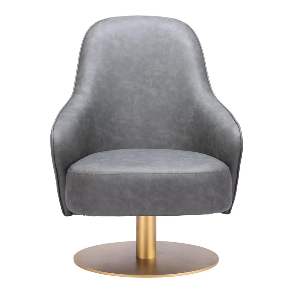 Zuo Modern - Withby Accent Chair Gray - 110107 veiw 3