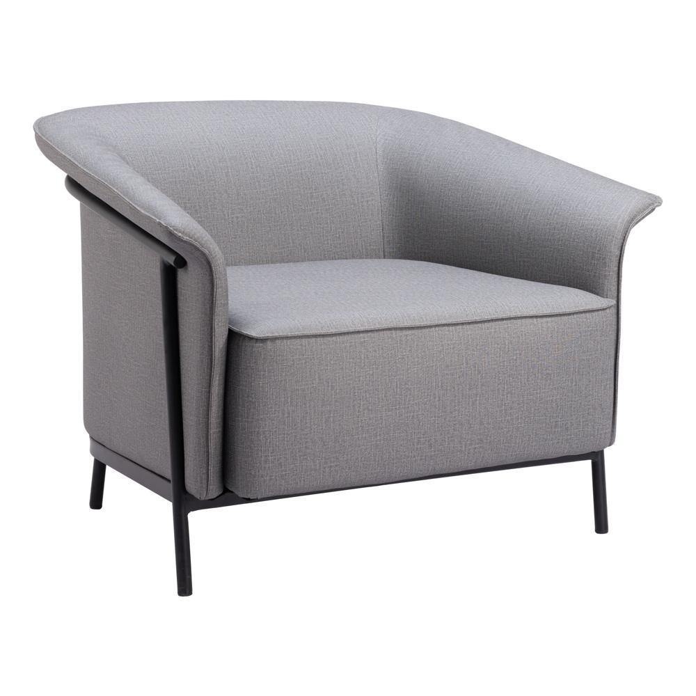 Zuo Modern - Burry Accent Chair Slate Gray - 110116 veiw 1