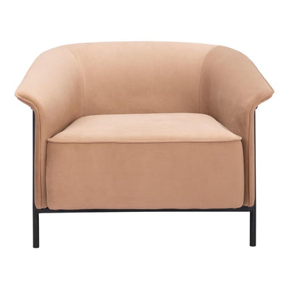Zuo Modern - Burry Accent Chair Tan - 110117 veiw 3