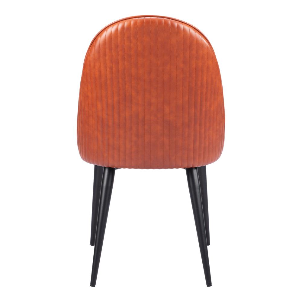 Zuo Modern - Silloth Armless Dining Chair (Set of 2) Brown - 110119 veiw 4