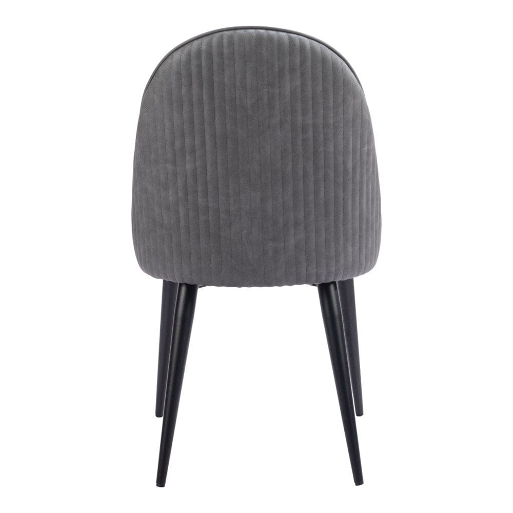 Zuo Modern - Silloth Armless Dining Chair (Set of 2) Gray - 110118 veiw 4