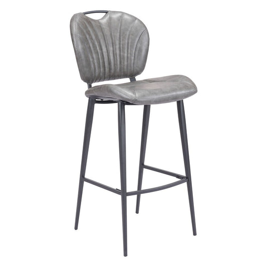 Zuo Modern - Terrence Barstool Vintage Gray - 109340 veiw 1