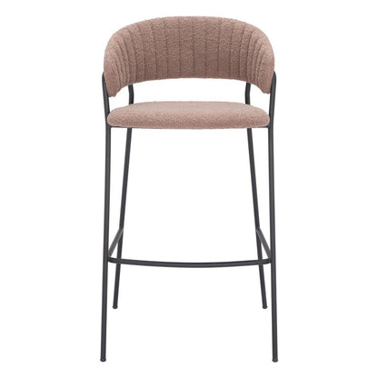 Zuo Modern - Josephine Barstool (Set of 2) Brown - 109674 veiw 3