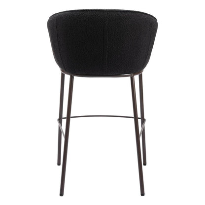 Zuo Modern - Essen Barstool Black & Bronze - 109810 veiw 4
