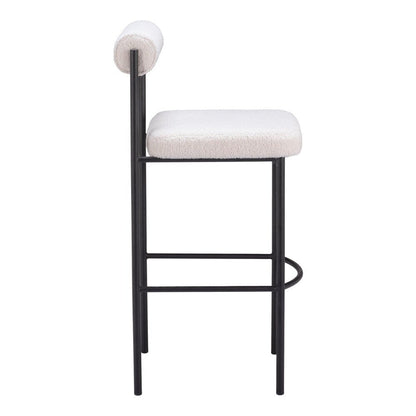 Zuo Modern - Livorno Barstool (Set of 2) Ivory - 109812 veiw 2